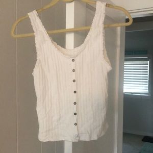 American Eagle white tank top